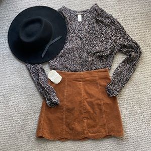 NEW WITH TAGS Altar’d State Skirt-Perfect for Fall